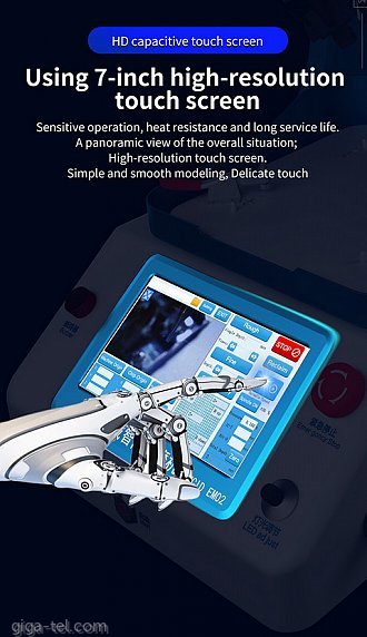 JCID Intelligent CNC automatic Grind Machine 2.Gen EM02 + fixture moulds