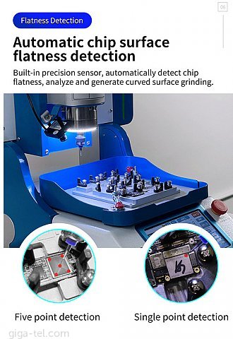 JCID Intelligent CNC automatic Grind Machine 2.Gen EM02 + fixture moulds