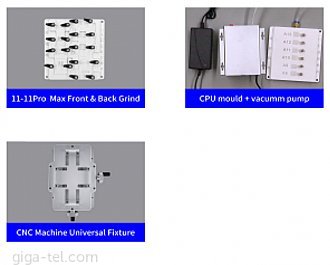 JCID Intelligent CNC automatic Grind Machine 2.Gen EM02 + fixture moulds