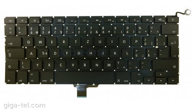 Apple Macbook A1278 keypad Czech