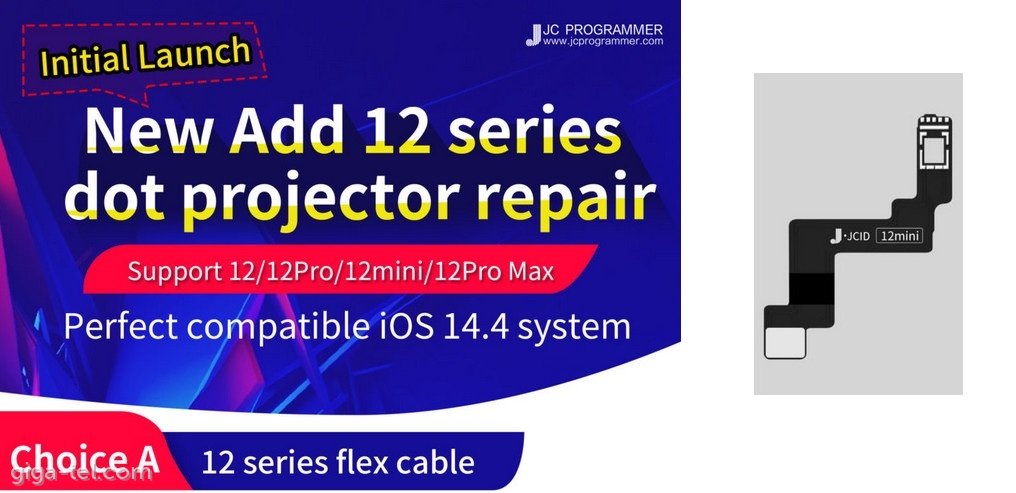 JC Dot projector flex for iPhone 12 mini