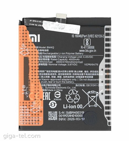 Xiaomi BM4Q battery