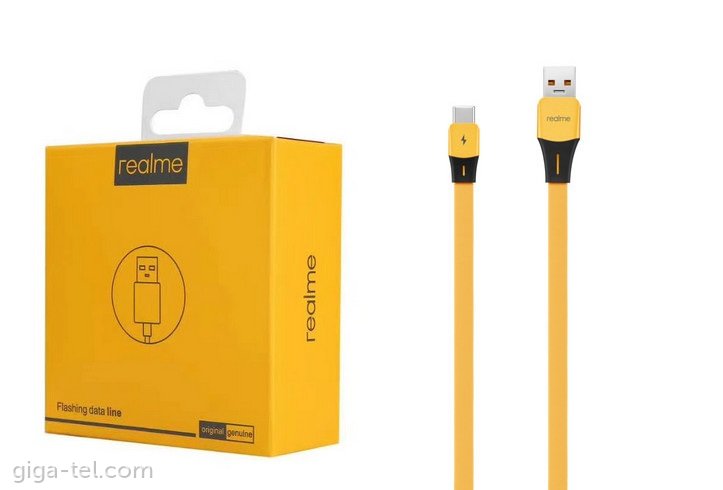 Realme Type-C data cable orange
