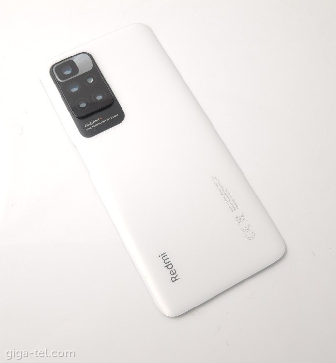 Xiaomi Redmi 10 2022 battery cover white