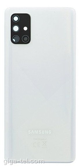 Samsung A715F battery cover white