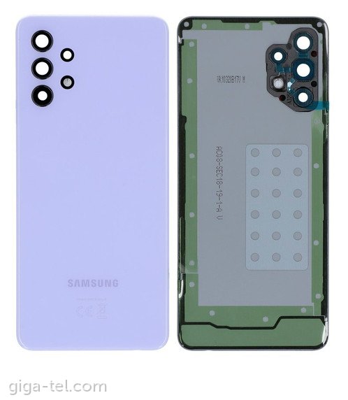 Samsung A325F battery cover violet
