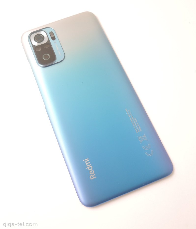 Xiaomi Redmi Note 10S battery cover blue