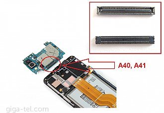 Samsung A40, A41,M31s  / 2x40pin