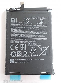 5020mAh - Xiaomi Redmi Note 9s