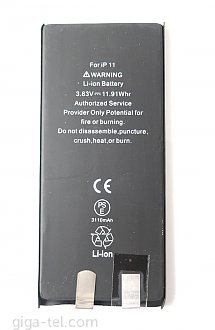 iPhone 11 battery cell without flex - HIGH CAPACITY