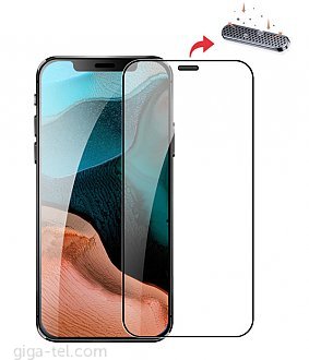 iPhone 7+,8+ 2.5D Anti Dust Net tempered glass black