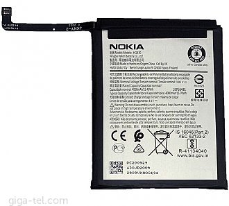 4080mAh - Nokia 3.4, TA-1288, TA-1283, TA-1285