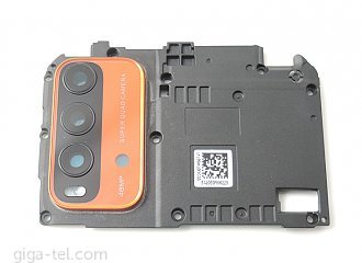 Xiaomi Redmi 9T camera frame+glass orange