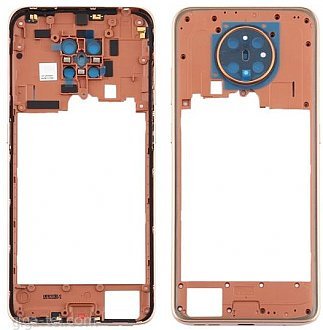 Middle Frame Bezel Plate for Nokia 5.3 TA-1227 / TA-1229 / TA-1223 / TA-12234 (Gold)