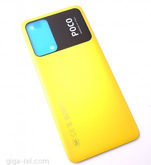 Xiaomi Poco M4 Pro 5G battery cover yellow