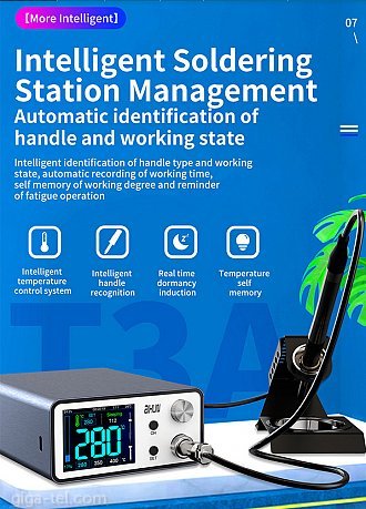 JC AiXun T3A soldering station+tips version T245