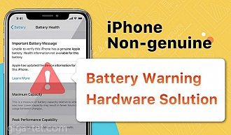 iPhone XS Max battery cell without flex - HIGH CAPACITY