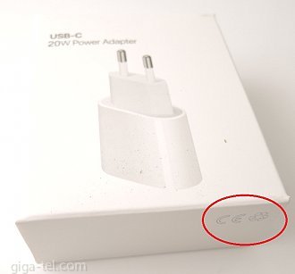 Apple A2347 Type-C / 20W charger OEM