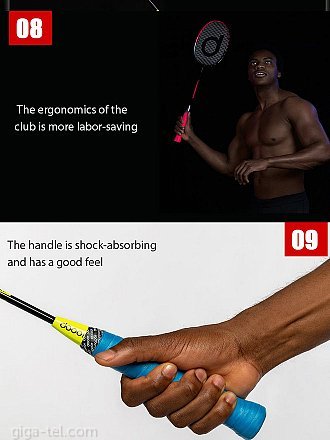 Xiaomi Doot Neo 70 carbon Badminton racket blue