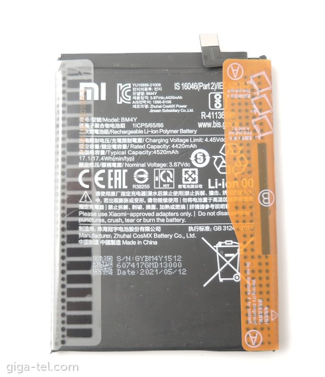 Xiaomi BM4Y battery