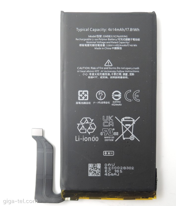 Google Pixel 6 / GMSB3 battery