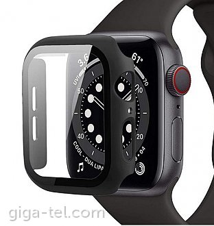 Apple Watch 41mm protective case+glass matte black