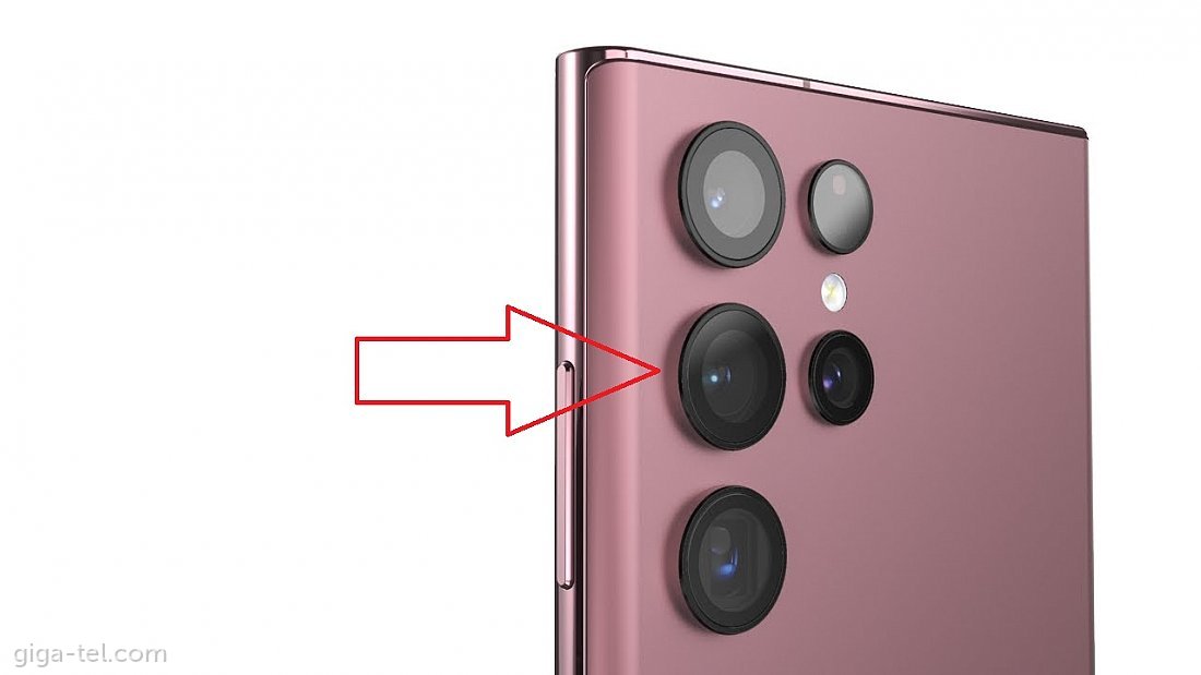 Samsung S908B wide camera lens 