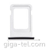 iPhone 13,13 mini SIM tray silver / white