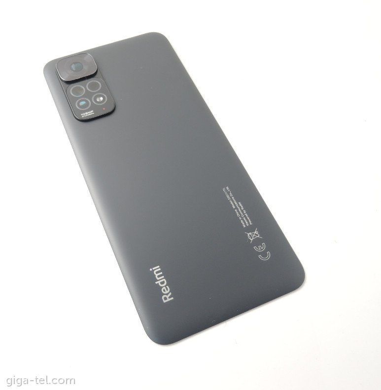 Xiaomi Redmi Note 11s battery cover black