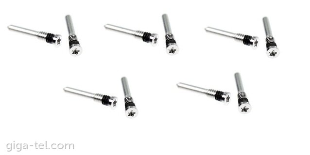 iPhone X-13 Pro Max bottom screws silver SET