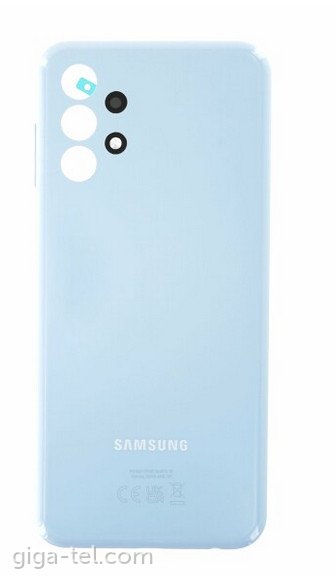 Samsung A135F battery cover light blue