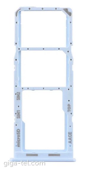 Samsung A135F SIM tray light blue