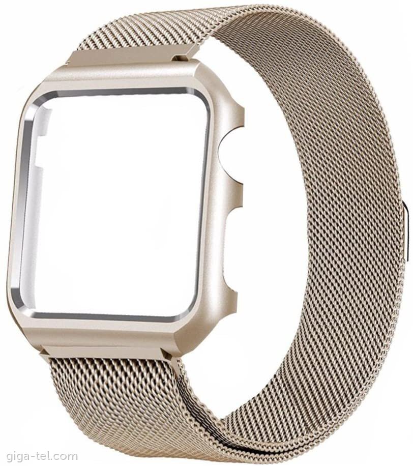 Apple Watch 44mm full magnetic strap gold