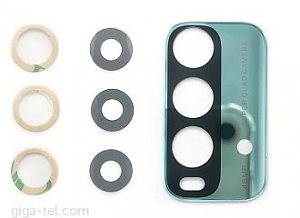 Xiaomi Redmi 9T camera lens green