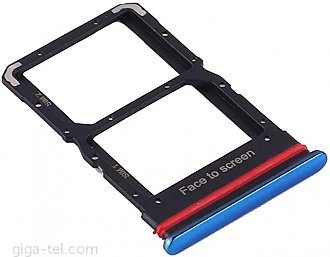 Xiaomi Mi 10 Lite 5G SIM tray blue
