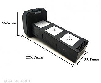 7.6V 3400mAh -  MJX B4W JJR / C X11 GPS RC Drone.