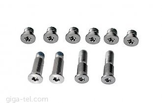 Macbook Air A1932,A2179,A2337 screws silver