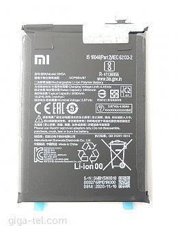 5000mAh - Xiaomi Poco M3 Pro 5G, Redmi Note 10T / Redmi 10 , Redmi Note 10 5G, Poco M3 Pro, Redmi 10, Redmi 10 (2022) 