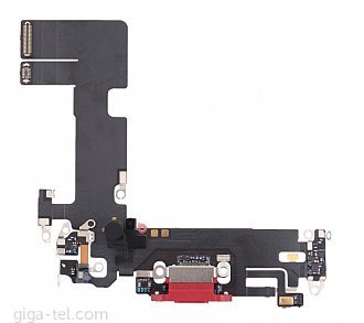 iPhone 13 charging flex red