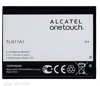 1150mAh - Alcatel OT Pixi3, Alcatel OneTouch A463 Pixi Glitz Tracfone ( same as TLi014A1 )
