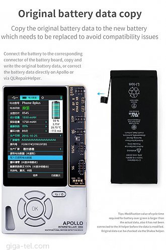 Qianli Apollo 6in1 multifunctional programmer box with battery