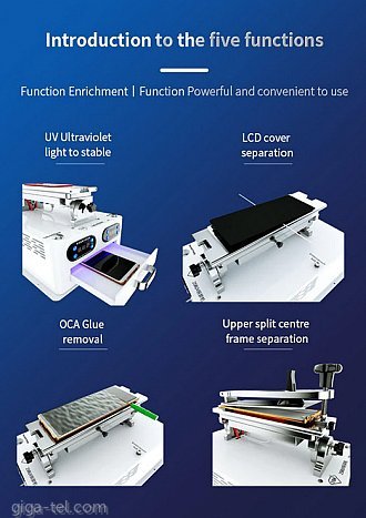 TBK-258UV housing, LCD multi-function machine 