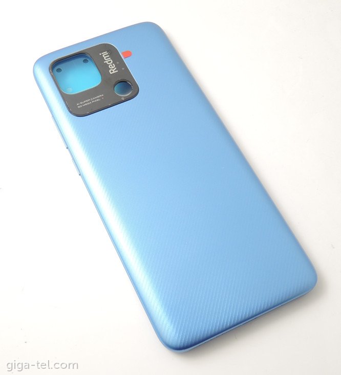 Xiaomi Redmi 10C battery cover blue