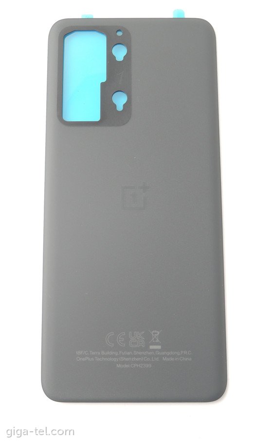 Oneplus Nord 2T 5G battery cover black - without camera lens