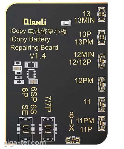 Qianli iCopy detection board for batteries iPhone 6S-13 Pro Max