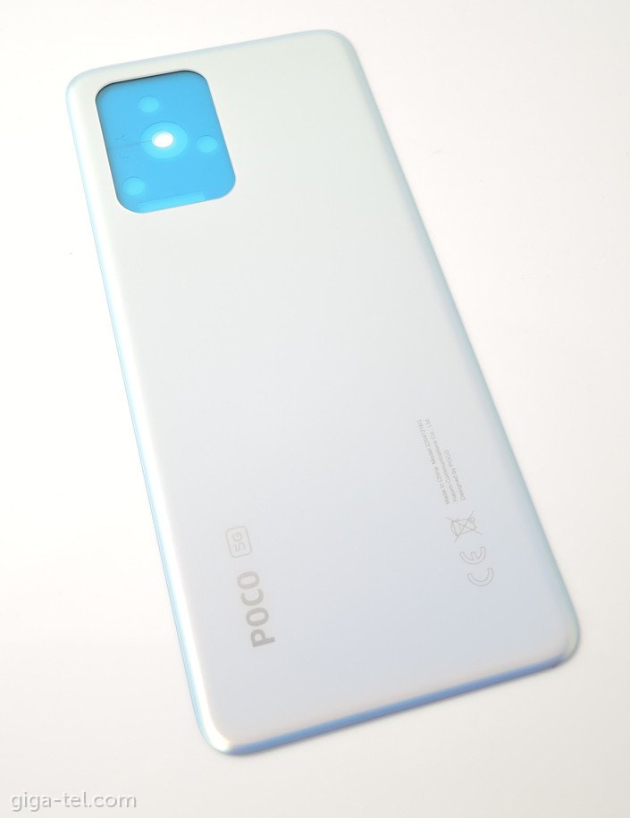 Xiaomi Poco X4 GT battery cover light blue