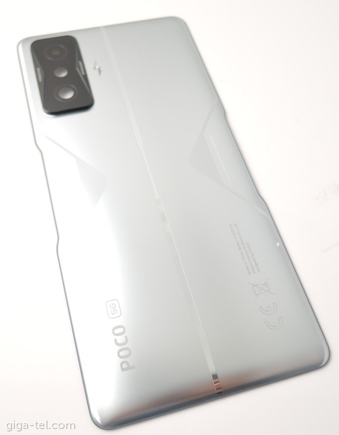 Xiaomi Poco F4 GT battery cover silver