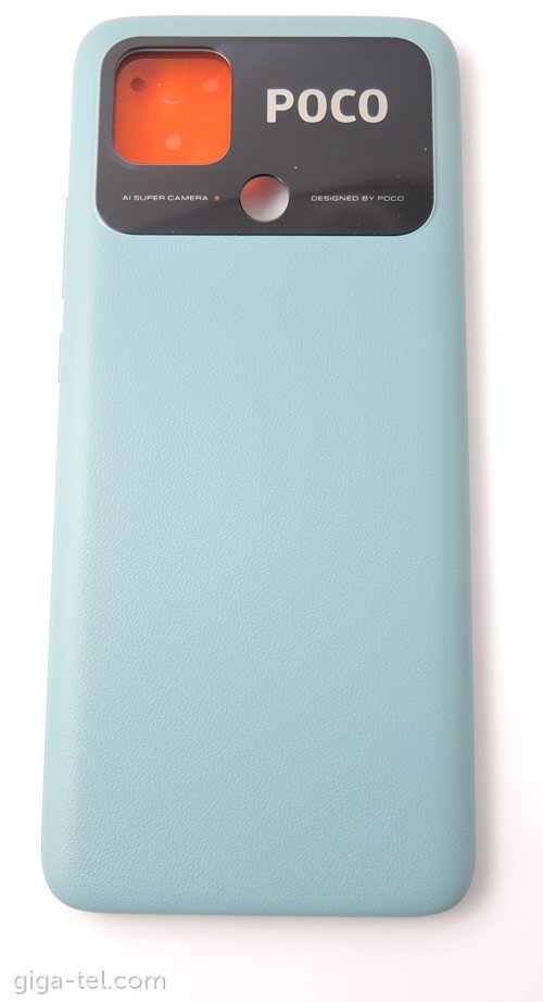 Xiaomi Poco C40 battery cover green