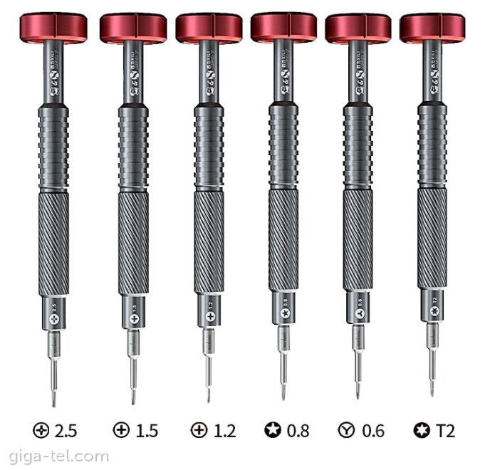 Mechanic S2 hardened screwdriver SET