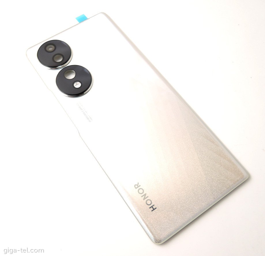 Honor 70 battery cover silver